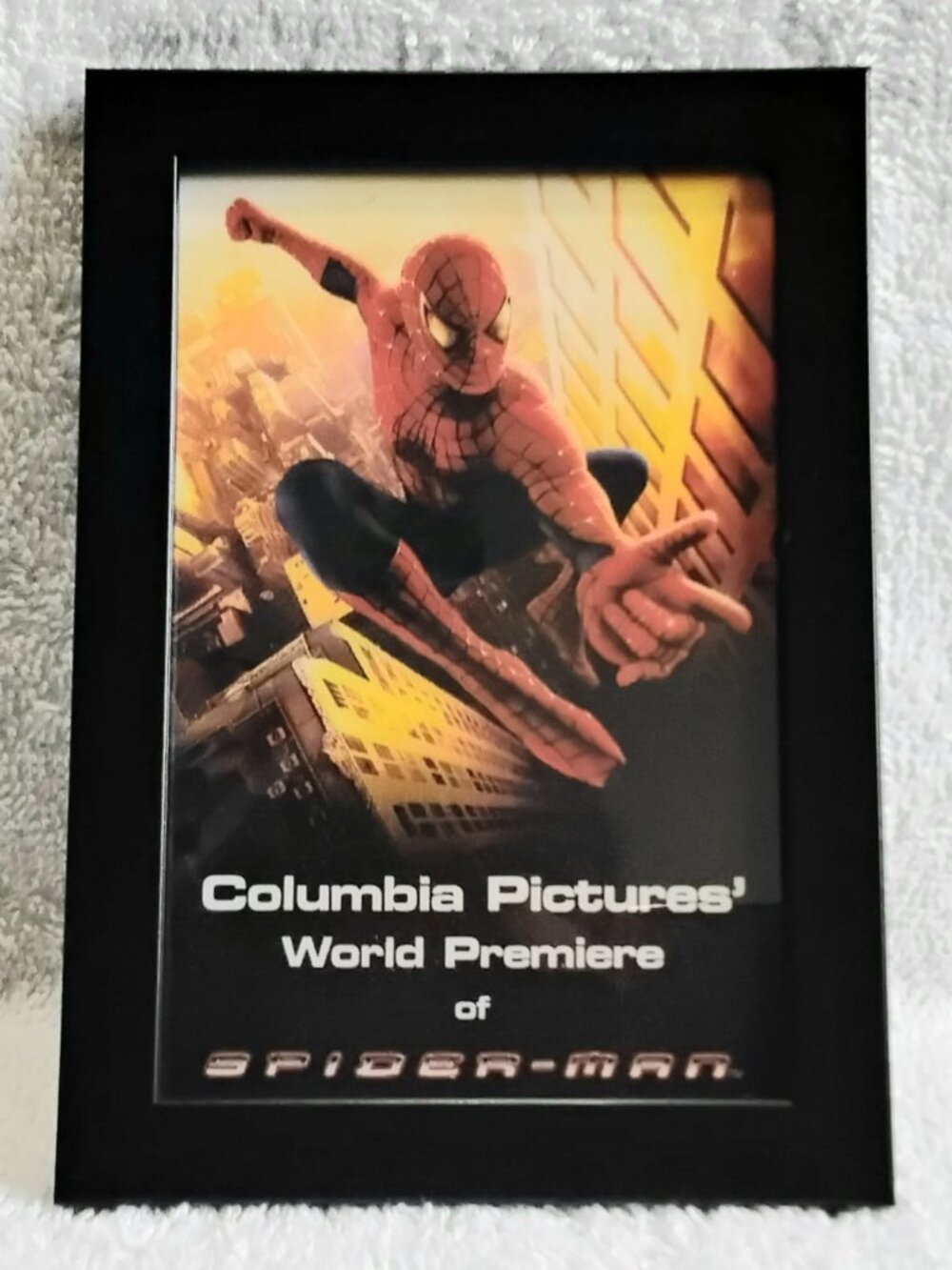 3/$25 4" x 6" Framed Spider-Man Original Movie (Toby McGuire) Custom Pic!!